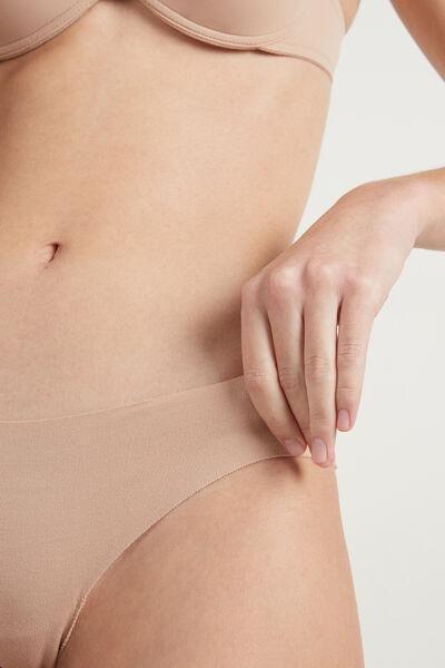 Nude Seamless Brazilian Briefs, , large image number 1