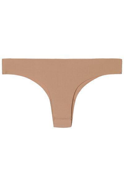 Tezenis - Nude Seamless Brazilian Cotton Briefs