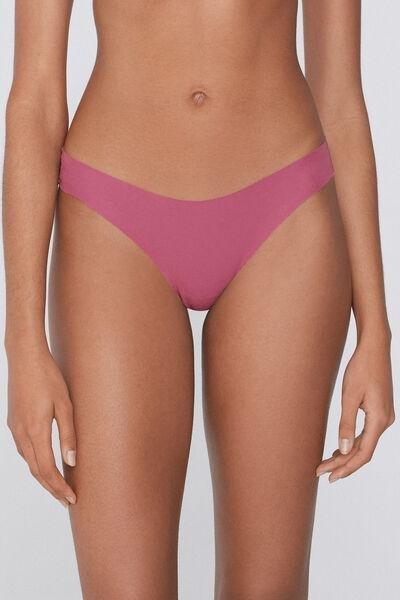 Pink Seamless Brazilian Briefs, , large image number 0