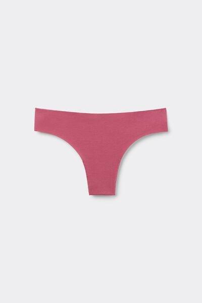Pink Seamless Brazilian Briefs, , large image number 4