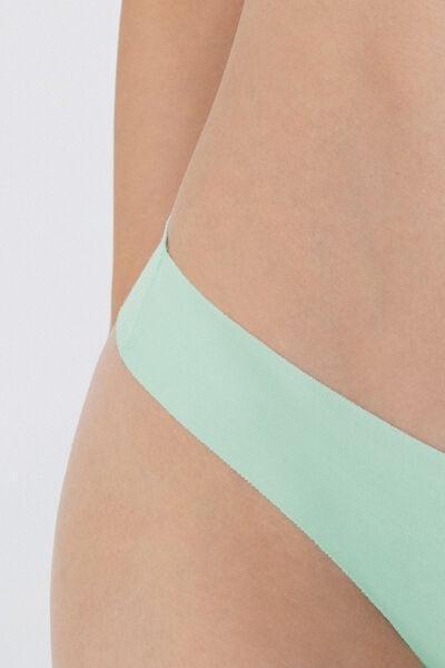 Blue Seamless Brazilian Briefs, 5701_513W, large image number 2