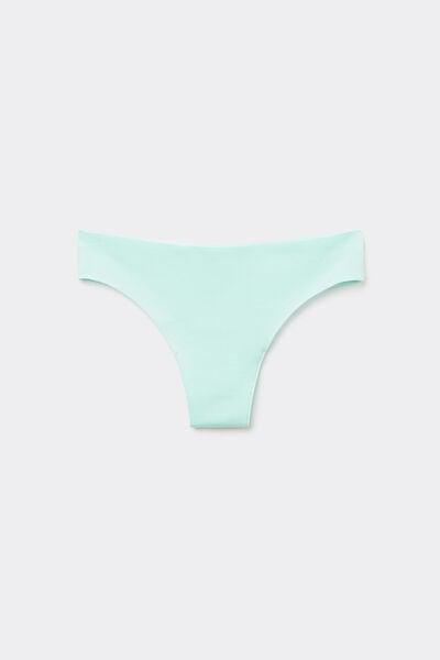 Blue Seamless Brazilian Briefs, 5701_513W, large image number 3