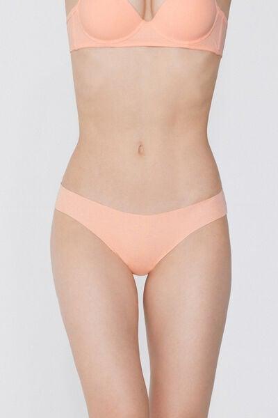 Pink Seamless Cheeky Briefs, 5701_514W, large image number 1