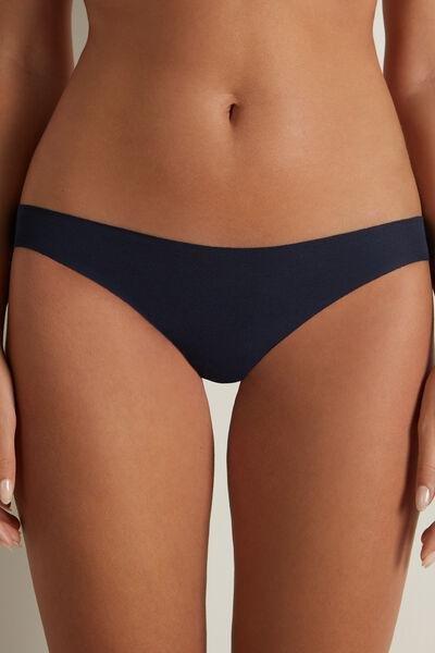 Blue Seamless Brazilian Briefs, , large image number 0