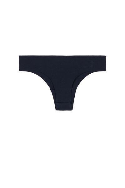 Blue Seamless Brazilian Briefs, , large image number 5