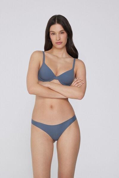 Blue Seamless Brazilian Briefs, 5701_730Y, large image number 1