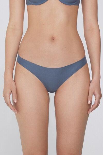 Blue Seamless Brazilian Briefs, 5701_730Y, large image number 1