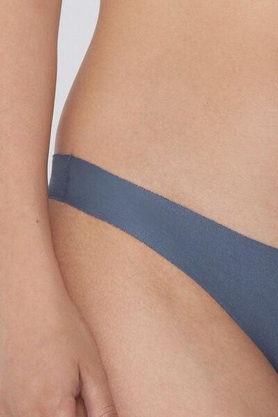 Blue Seamless Brazilian Briefs, 5701_730Y, large image number 3