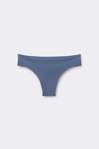 Blue Seamless Brazilian Briefs, 5701_730Y, large image number 4