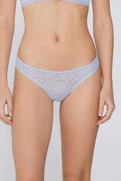 Blue Lace Brazilian Briefs, 5701_307Y, large image number 1