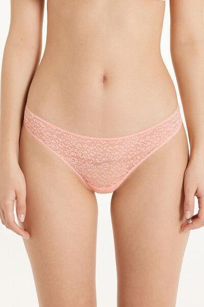 Pink Sheer Brazilian Panties, , large image number 0