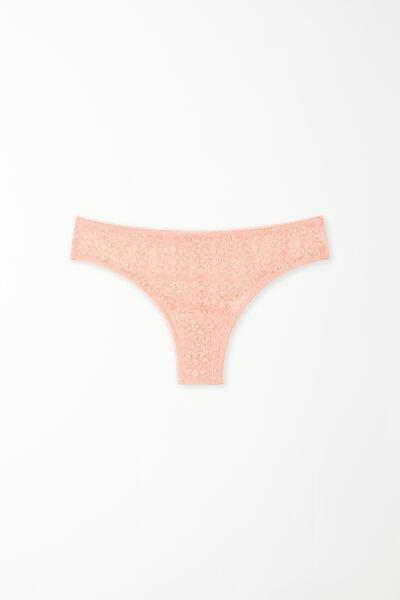 Pink Sheer Brazilian Panties, , large image number 4