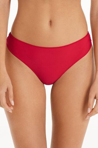 Red Brazilian Briefs With Bow And Cut-Out, , large image number 1
