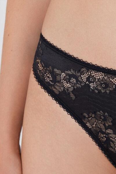 Black Noir Opulence Brazilian Briefs, , large image number 3