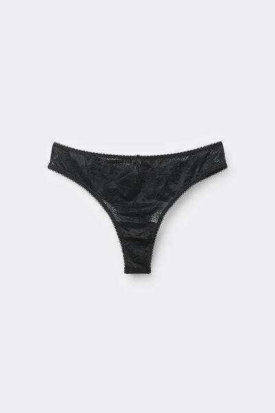 Black Noir Opulence Brazilian Briefs, , large image number 4