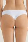 Tezenis - White Recycled Lace And Laser Cut Microfibre Brazilian Briefs