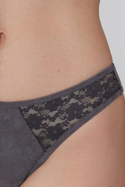 Grey Washed Dream Lace Brazilian Briefs, 5701_810Y, medium