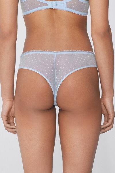 Blue Bliss Brazilian Briefs, 5701_307Y, large image number 2