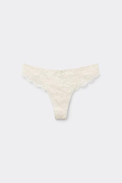 White Pearl Dream Brazilian Briefs, , large image number 4