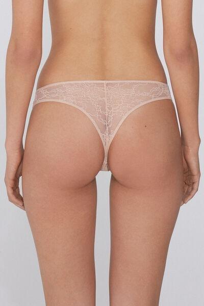 Beige Divine Nudes Brazilian Briefs, , large image number 2