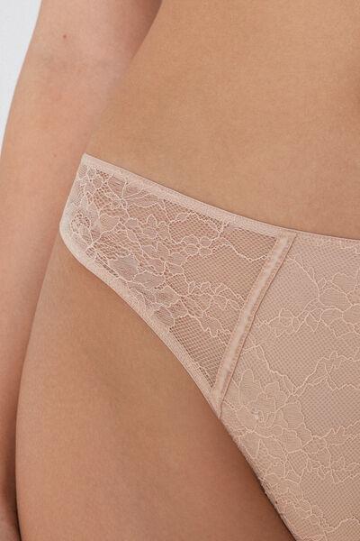 Beige Divine Nudes Brazilian Briefs, , large image number 3