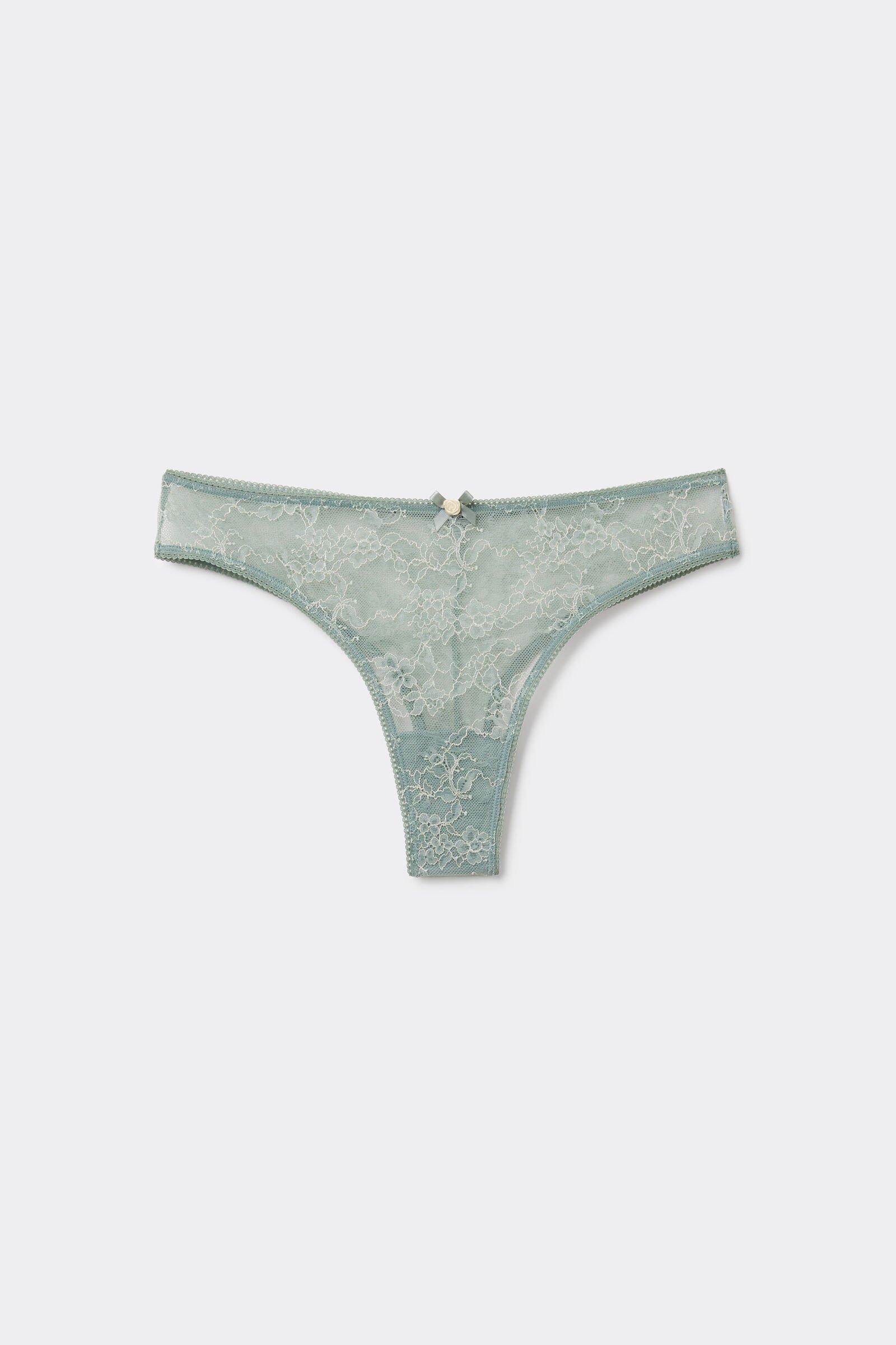 Green Lovely Roses Brazilian Briefs, 5701_321Y, large image number 0