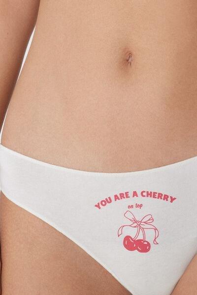 White Printed Brazilian Briefs, 5701_306Y, large image number 6