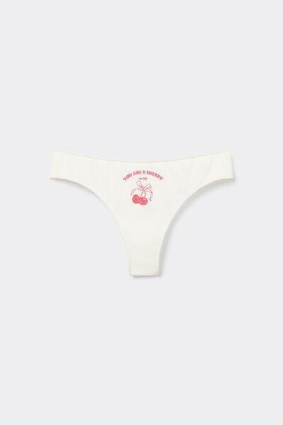 White Printed Brazilian Briefs, 5701_306Y, large image number 7