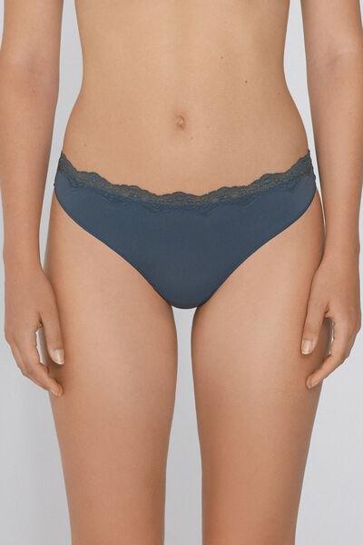 Grey Light Touch Brazilian Briefs, , large image number 0