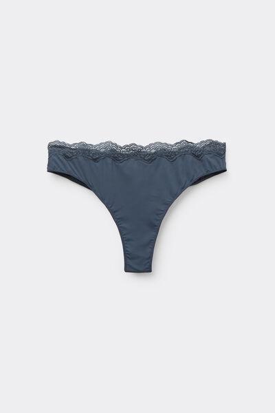 Grey Light Touch Brazilian Briefs, , large image number 4