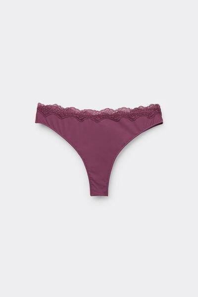 Pink Light Touch Brazilian Briefs, , large image number 4