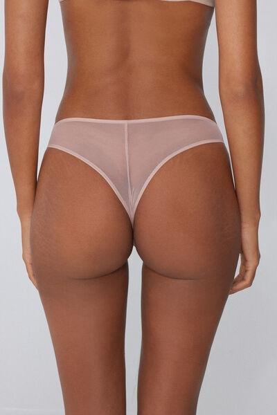 Pink Rose Wonder Brazilian Briefs, 5701_982Y, medium