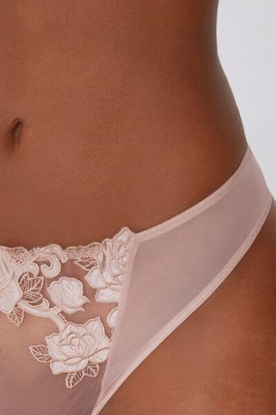 Pink Rose Wonder Brazilian Briefs, 5701_982Y, large image number 3