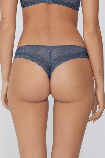 Blue Raw Cut Brazilian Briefs, 5701_730Y, medium