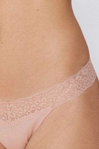 Pink Brazilian Knickers, , large image number 3