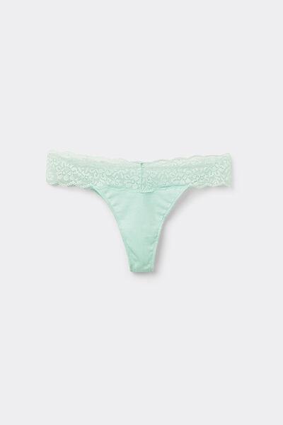 Green Laced Brazilian Briefs, 5701_513W, large image number 3