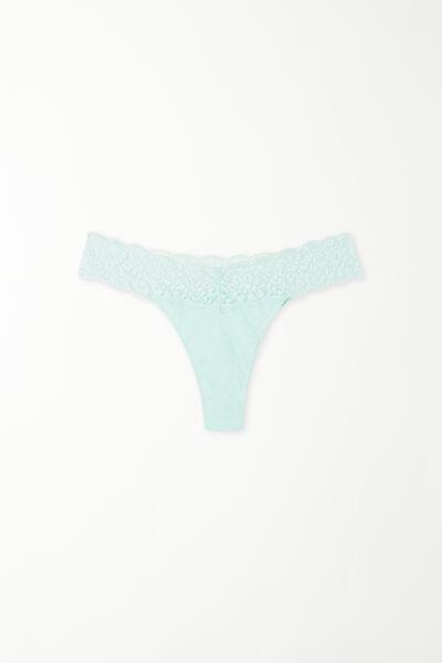 Green Laced Brazilian Briefs, 5701_513W, large image number 4