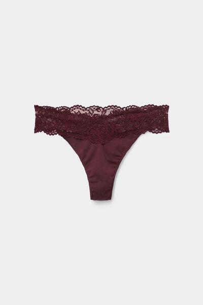 Brown Brazilian Briefs In Cotton, 5701_581Z, large image number 4