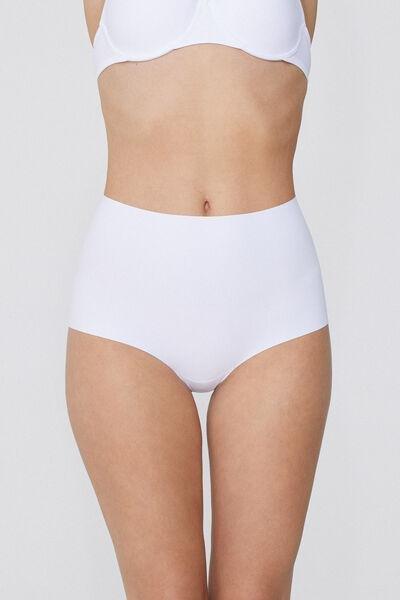White High-Waisted Knickers, White, large image number 1