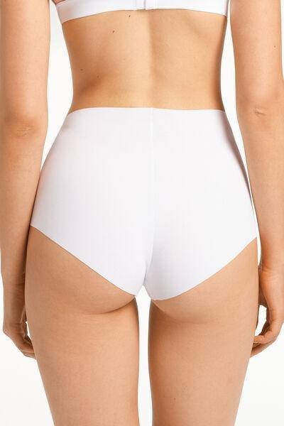 Microfibre high-rise panty