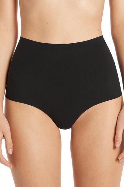 Black High-Waisted Knickers, , large image number 0