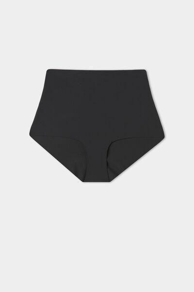 Black High-Waisted Knickers, , large image number 4