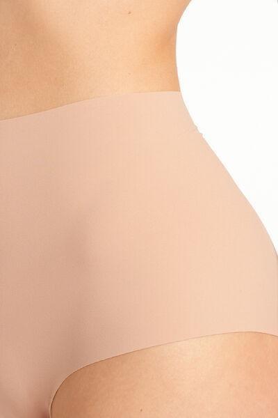 Beige High-Waisted Knickers, , large image number 3