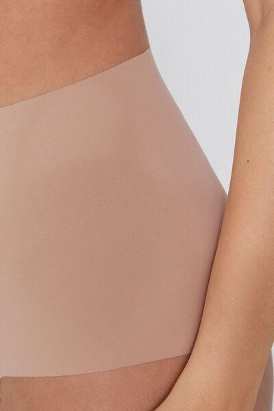 Beige High-Waisted Knickers, Natural Blush, large image number 3