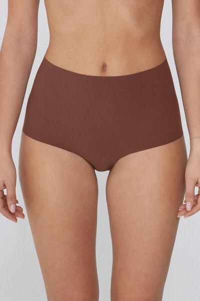Beige Laser Cut French Knickers, , large image number 0