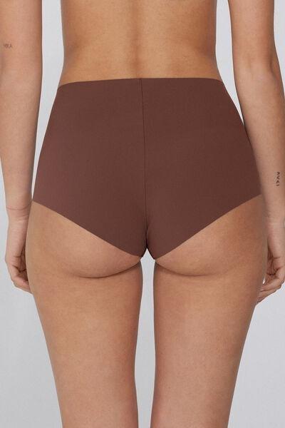 Beige Laser Cut French Knickers, , large image number 2
