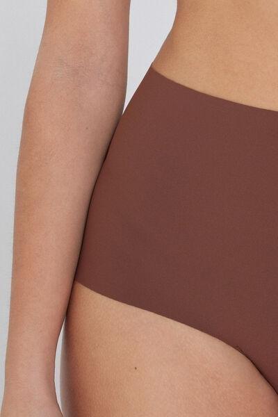 Beige Laser Cut French Knickers, , large image number 3