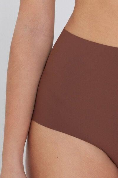 Caramel Laser Cut French Lace Knickers, 5701_304Y, large image number 3