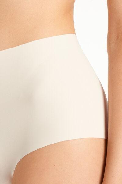 Cream High-Waisted Knickers, , large image number 3