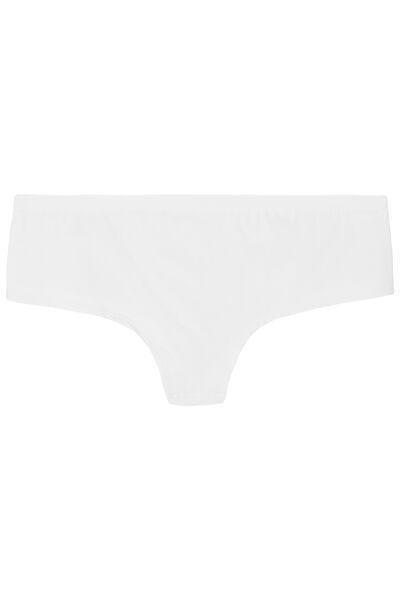 White High-Rise Boy Shorts, , large image number 5